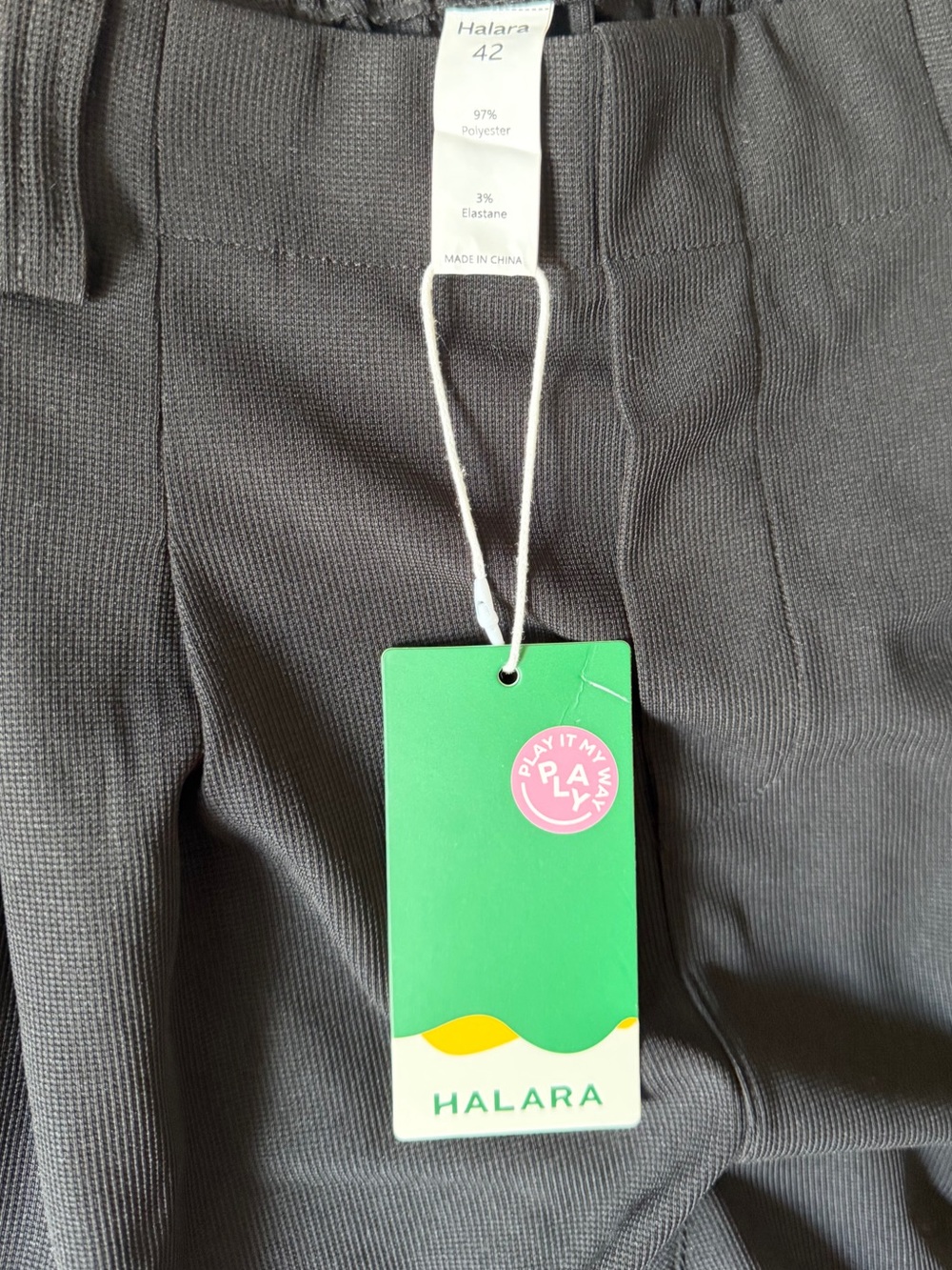 HALARA Flex Black High-Waist Wide-Leg Side Pockets Work or Leisure Pants Size XL - Picture 12 of 14